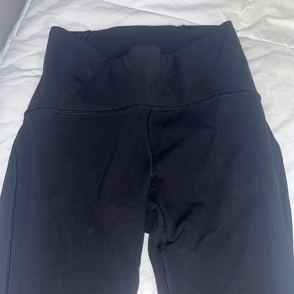 Lululemon leggings with mesh
